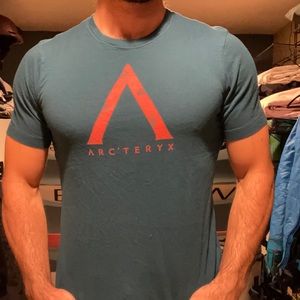 Lot of THREE Arc’teryx graphic t shirts